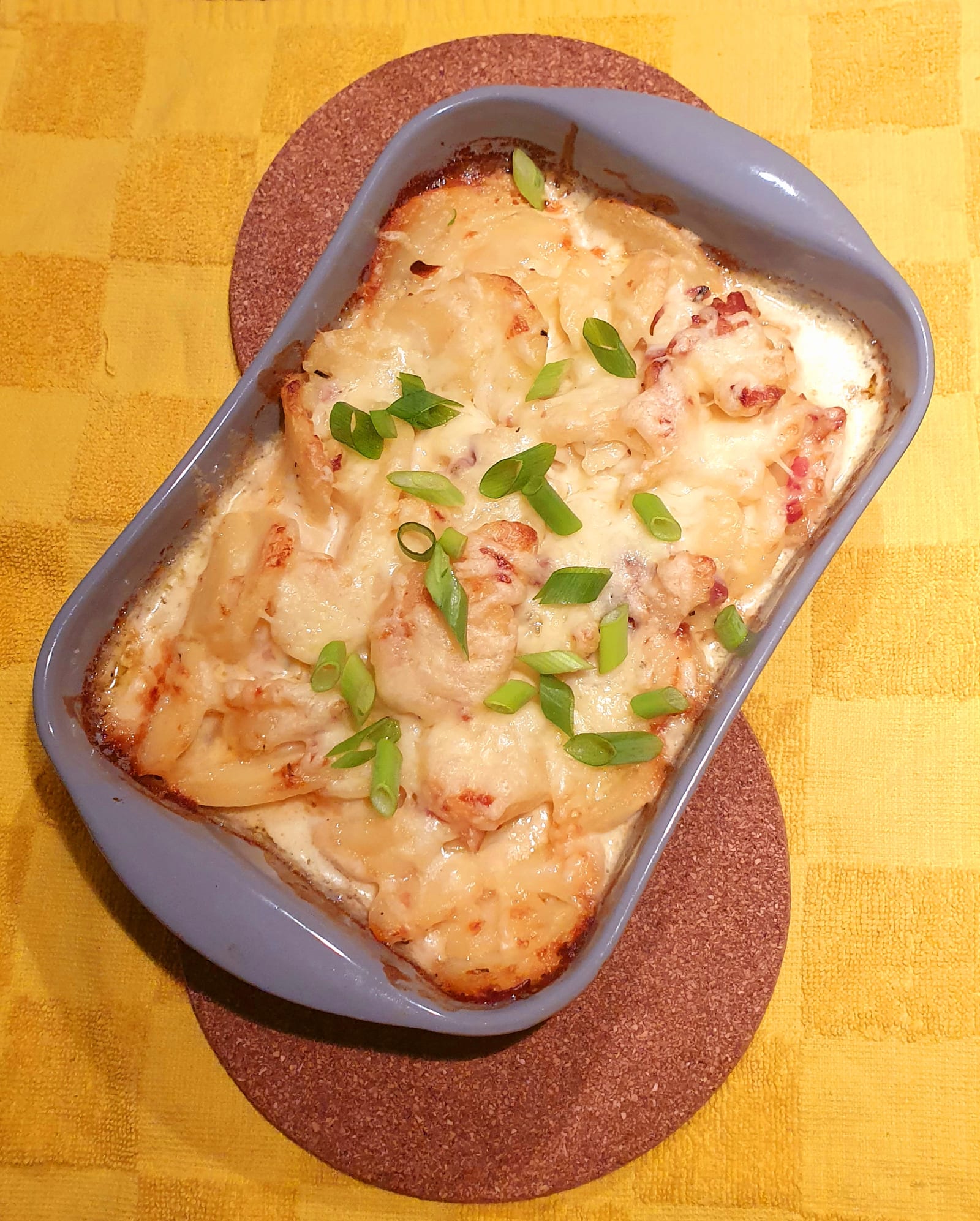 Aardappelgratin met rozemarijn