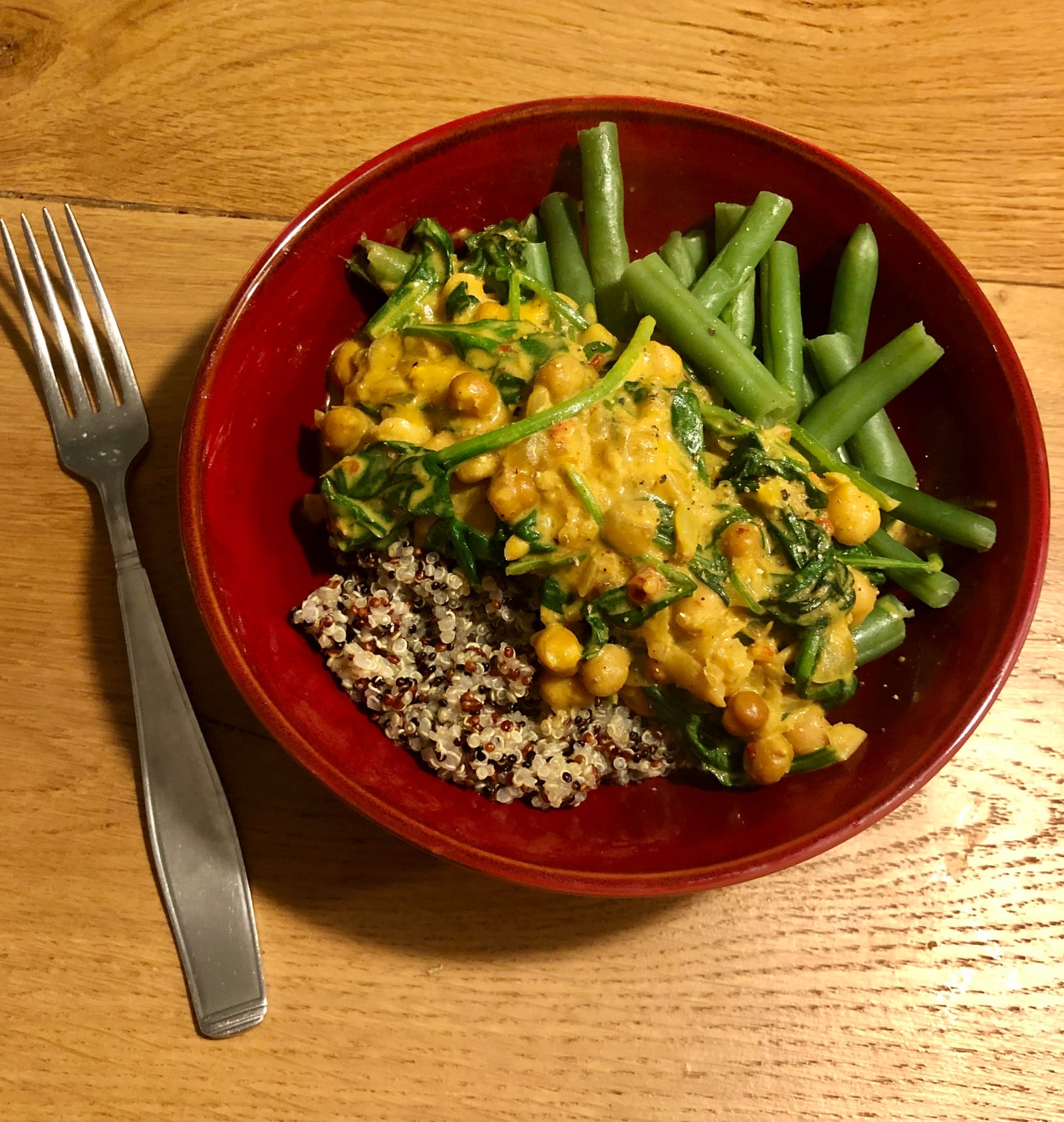 Gele Kikkererwten curry
